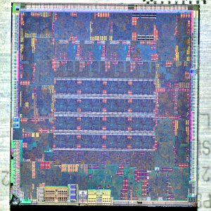 ATI RV670 die shot