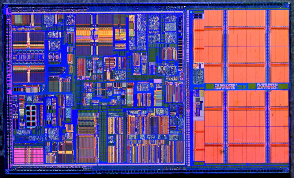 Intel Dixon (Pentium II) die shot