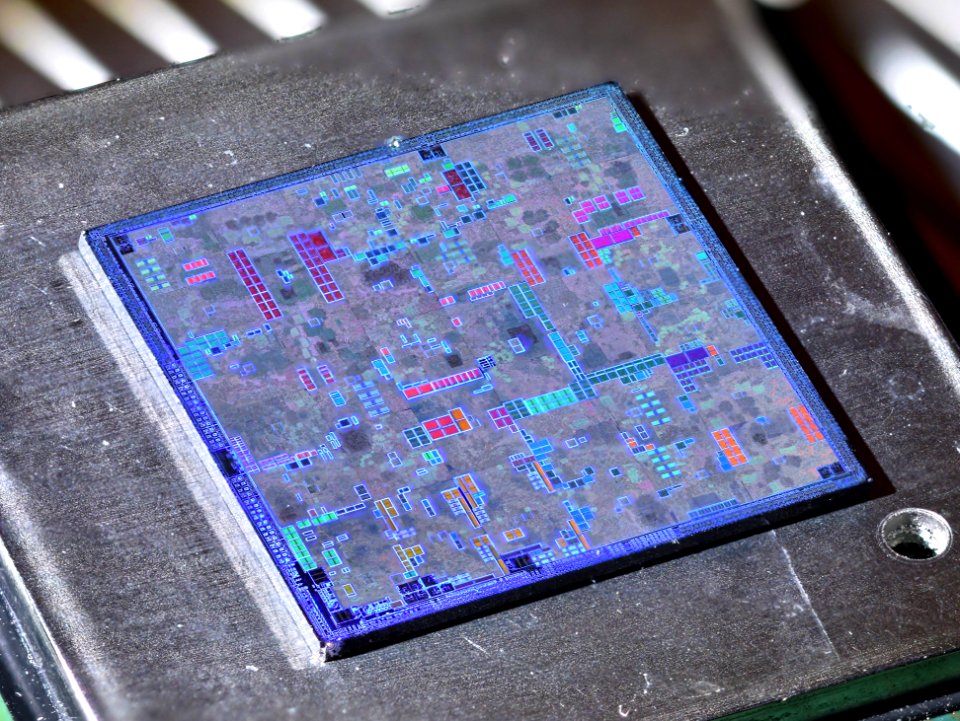 Nvidia G70 die shot