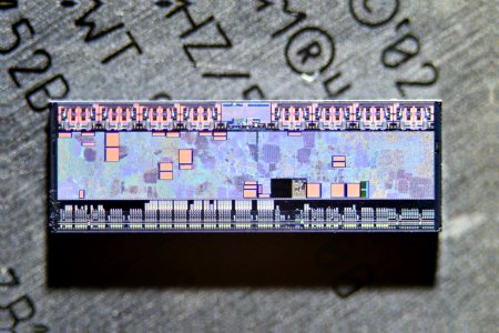 Nvidia PCI-express <=> AGP bridge die shot