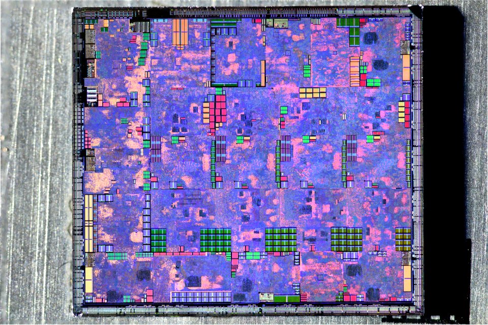 Nvidia NV40 die shot
