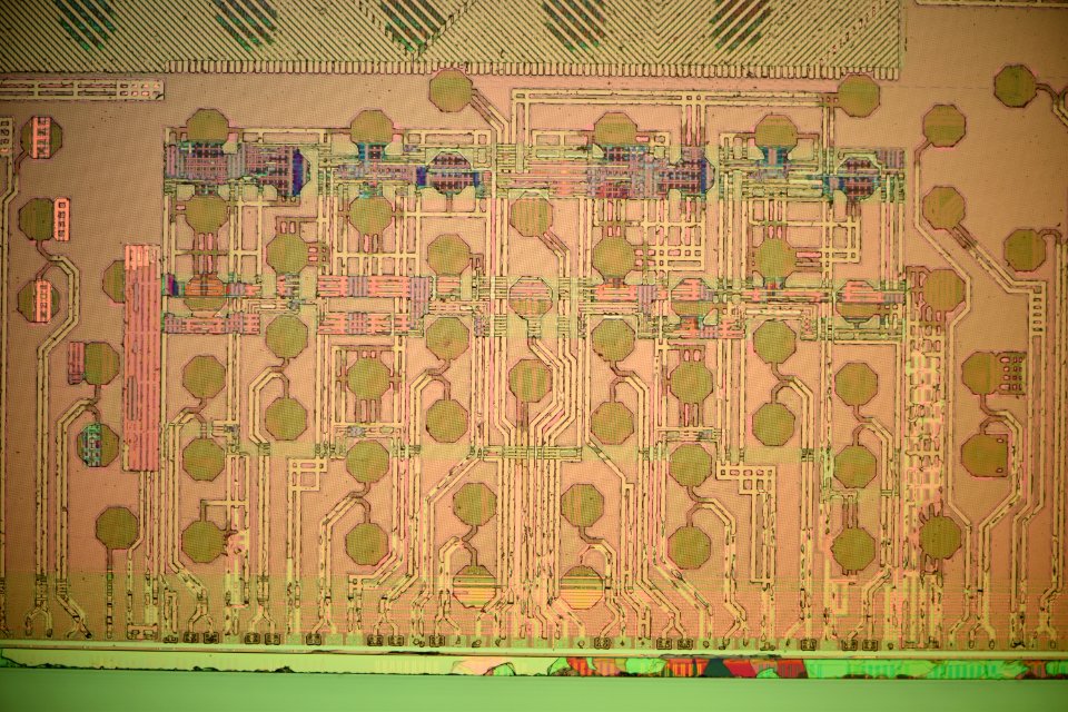 ATI RV670 die shot light etch