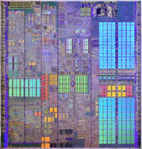 Intel Prescott-2M die shot