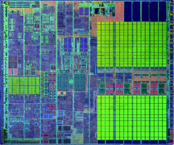 Intel Prescott-2M die shot