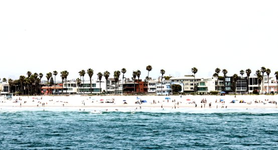 Ocean view of the beach