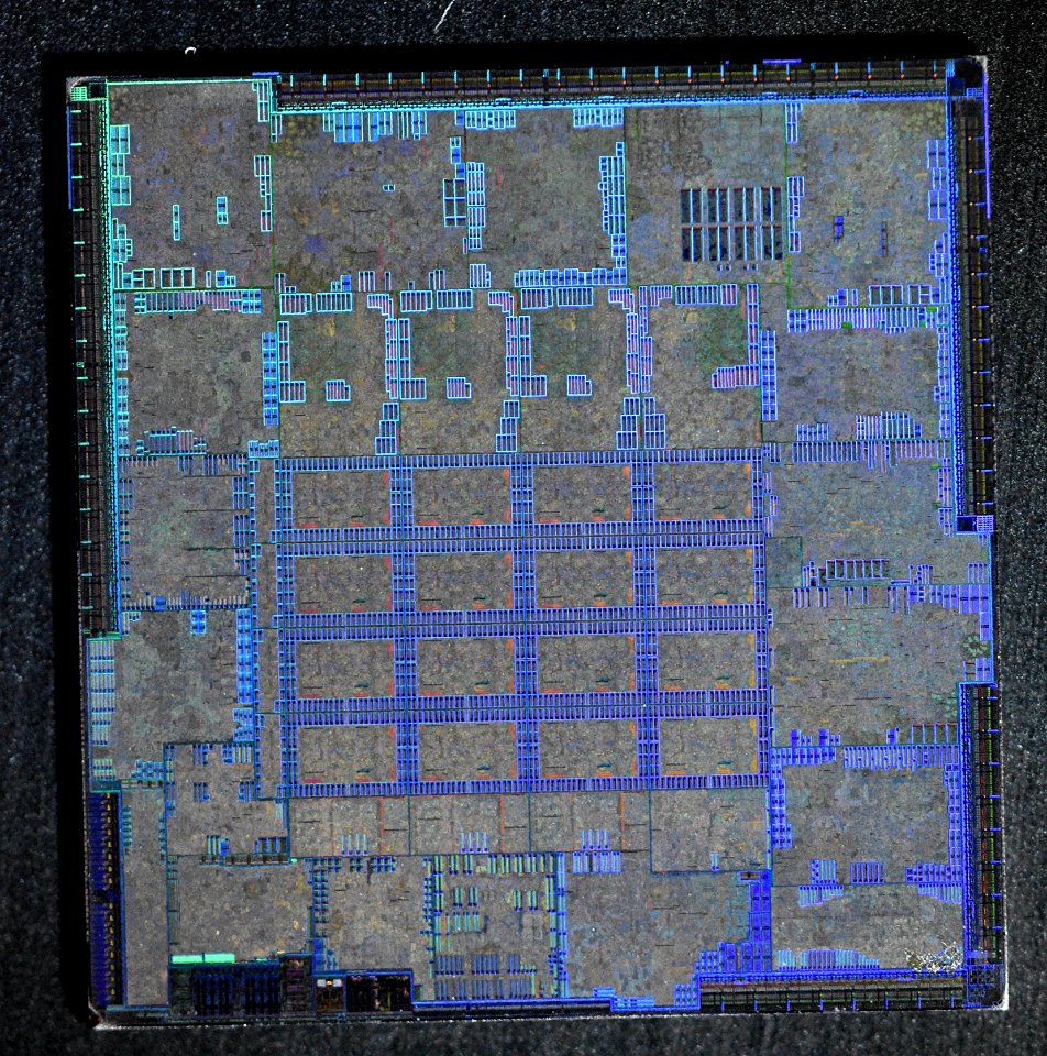 ATI R600 (Radeon HD 2900 XT / PRO / GT) die shot