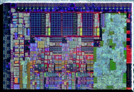 Intel Sandy Bridge 2C-GT1 die shot