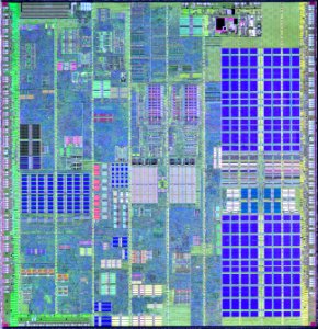 Intel Prescott-2M die shot