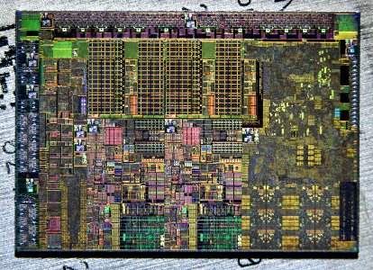 Intel Sandy Bridge 2C-GT2 die shot