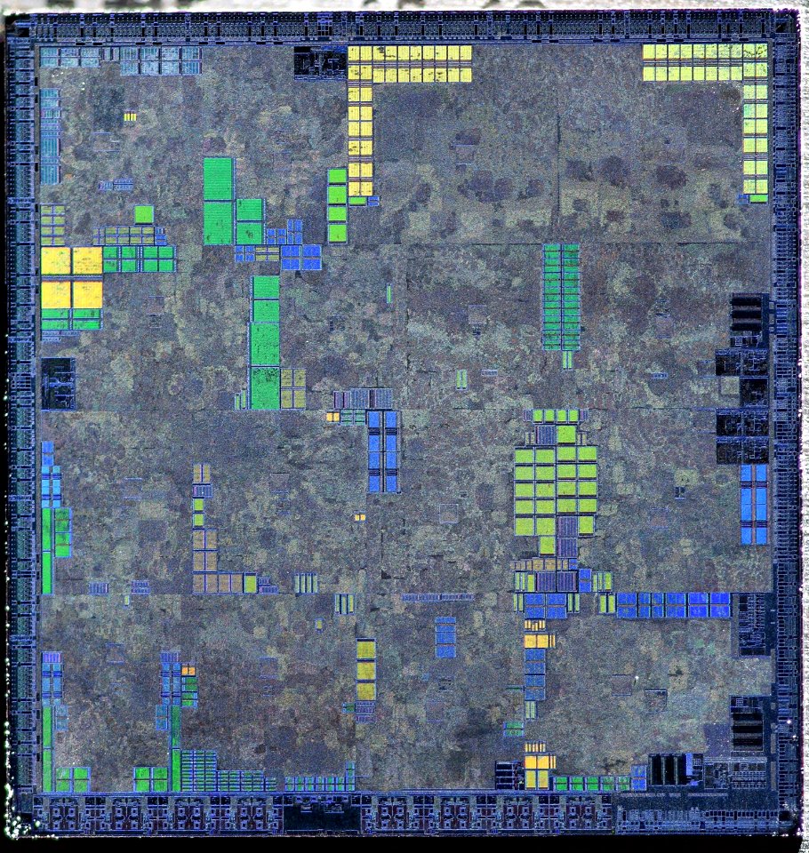 Nvidia NV43 die shot
