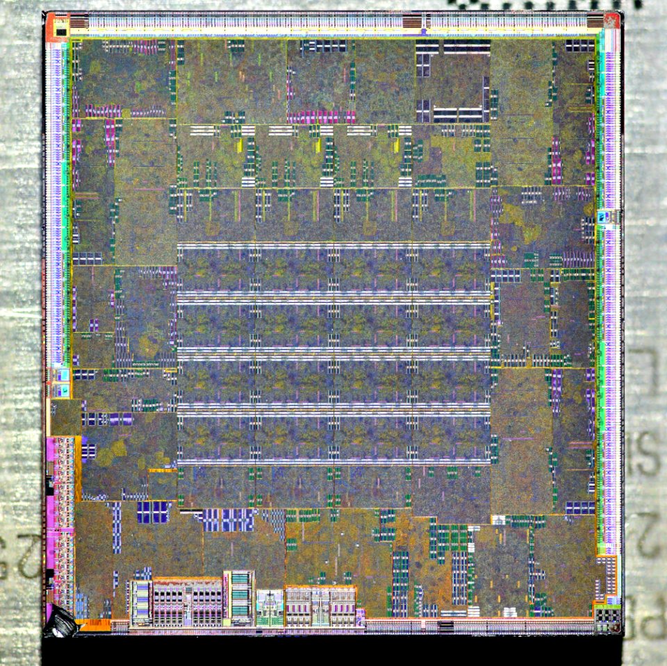 ATI RV670 die shot