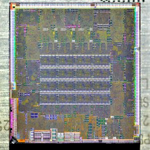 ATI RV670 die shot