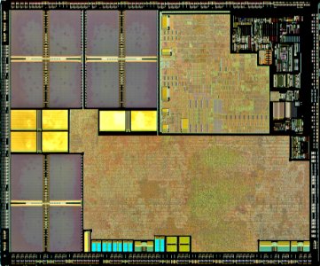 Marvell 88i6632-BAN1 HDD controller - etched - higher resolution