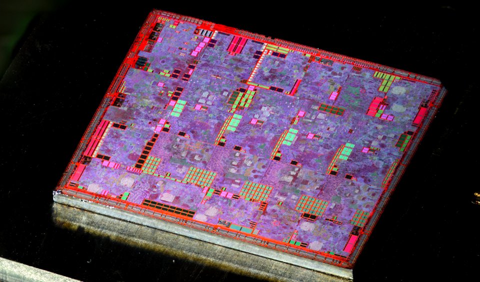 Nvidia NV40 die shot