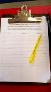 Petition Against Thornton's Development