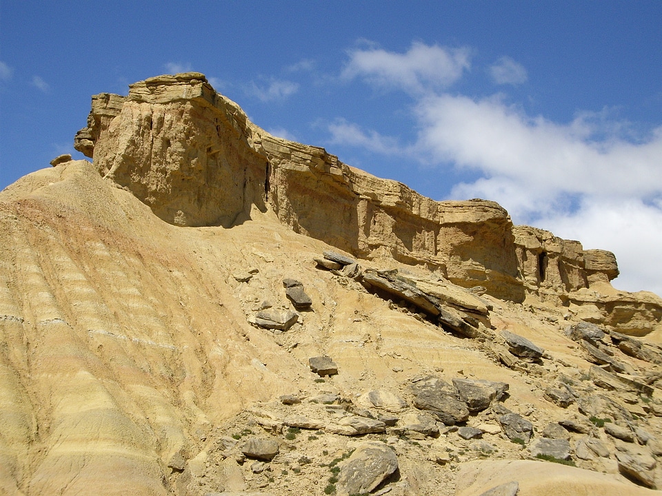 Desert bardenas heat