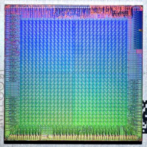 ATi R580+ top metal die shot
