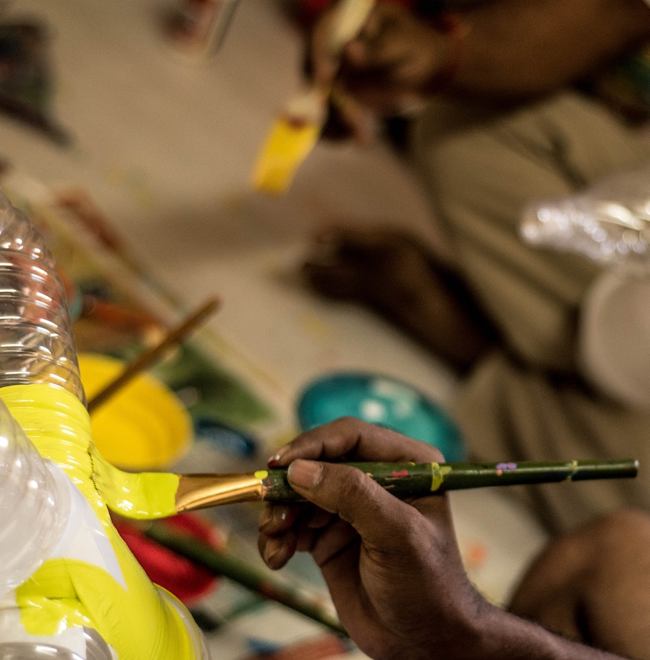 Color painter artist