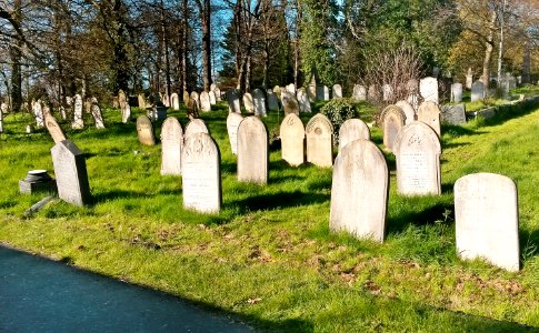 Gravestones~Cemetery photo