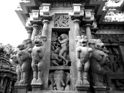 Kailasanathar temple Kanchipuram Tamil Nadu