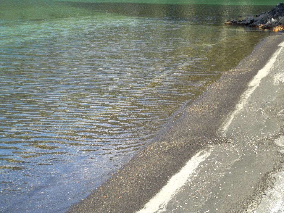La orilla del lago
