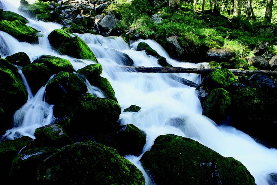 Nature waterfall pyrenees