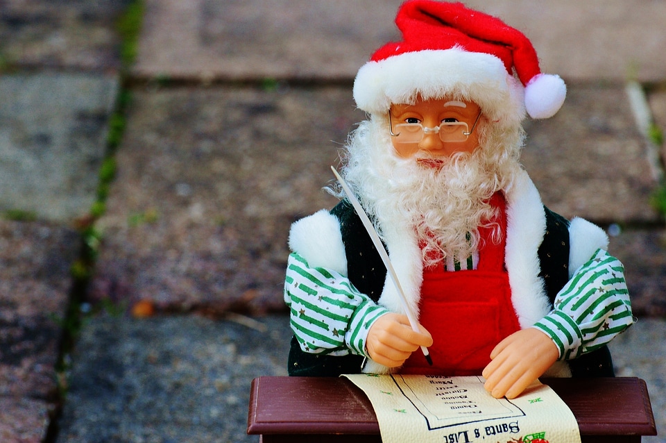 Figure decoration christmas time