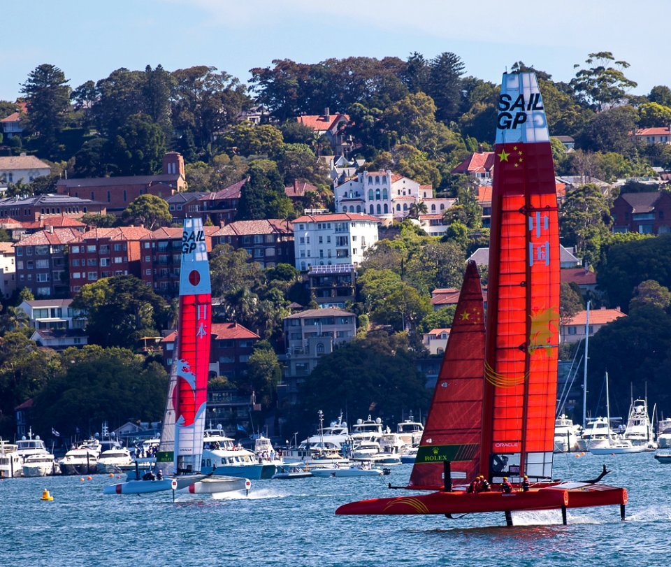 Sydney Sail GP 2019 Day1