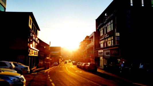 December 08, 2017 16:35PM sunset *Cheongpyeong-myeon