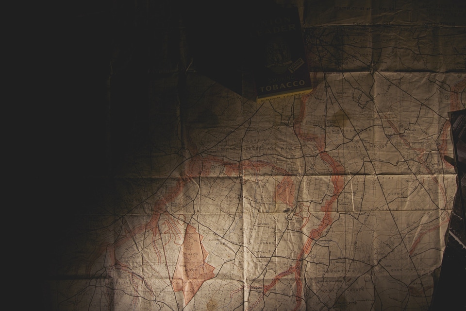 Cartography antique vintage