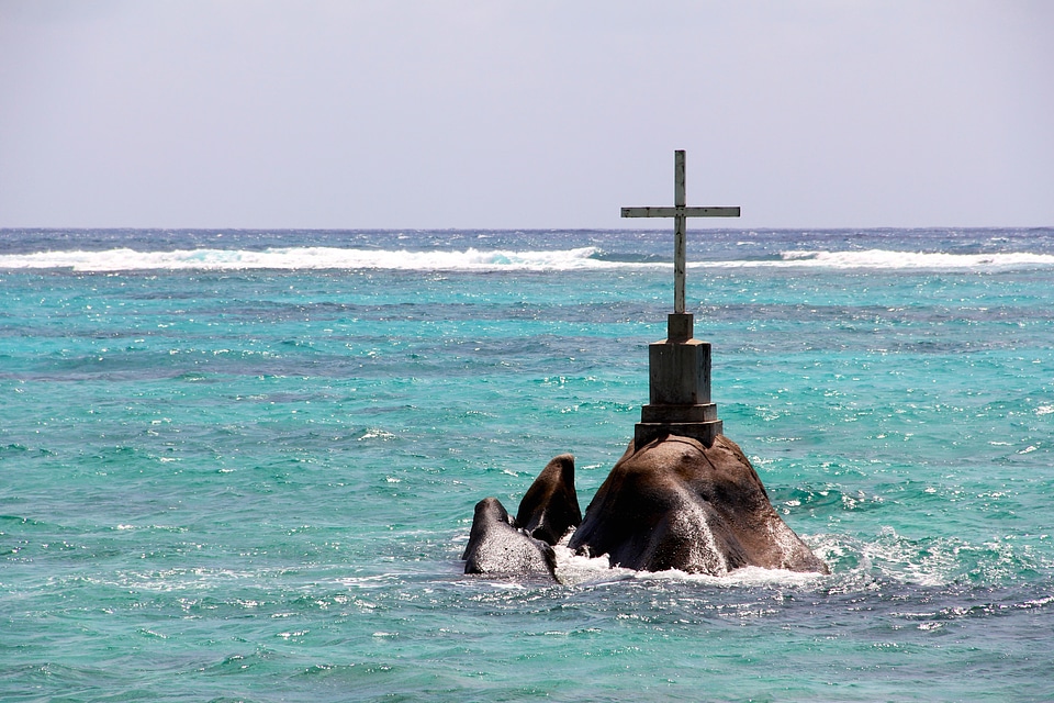 Sea cross seychelles