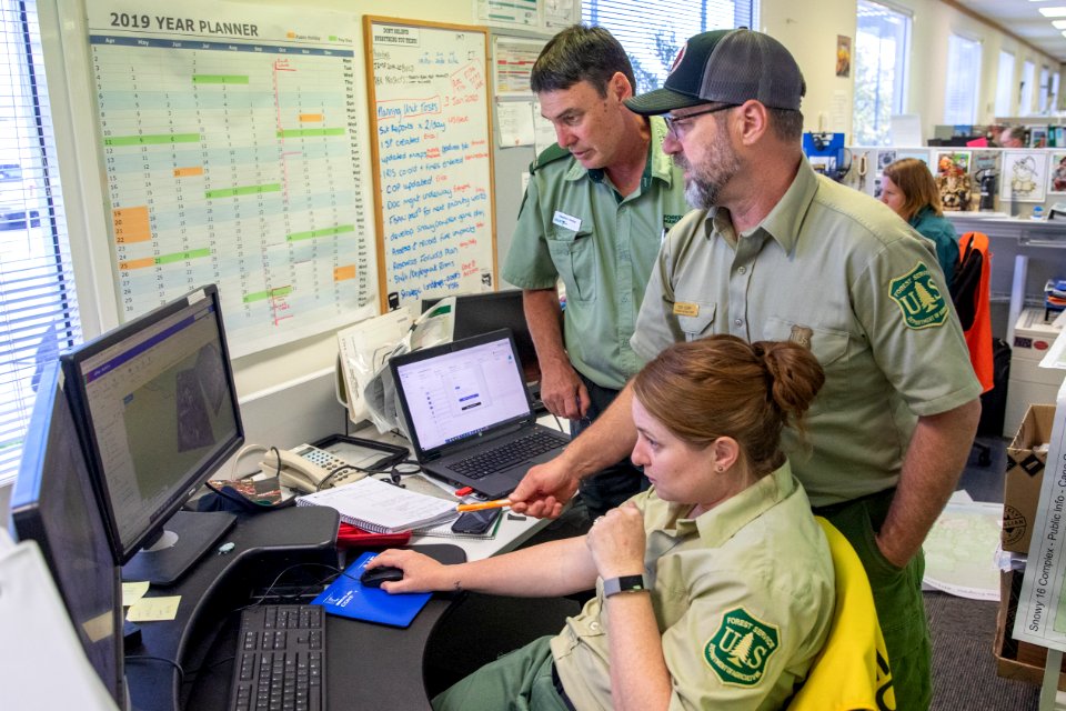 US firefighters in Australia
