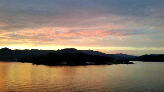 August 26, 2018 sunset 19:11PM