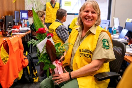 US firefighters in Australia