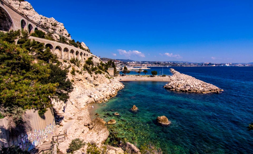 Estaque - Plage du Fortin