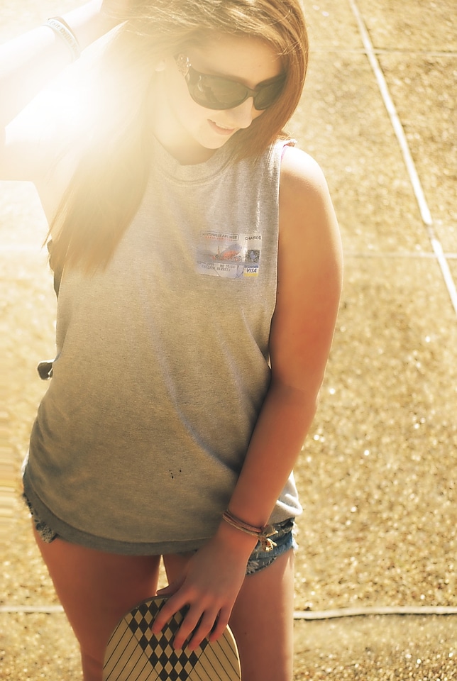 Lifestyle female skate