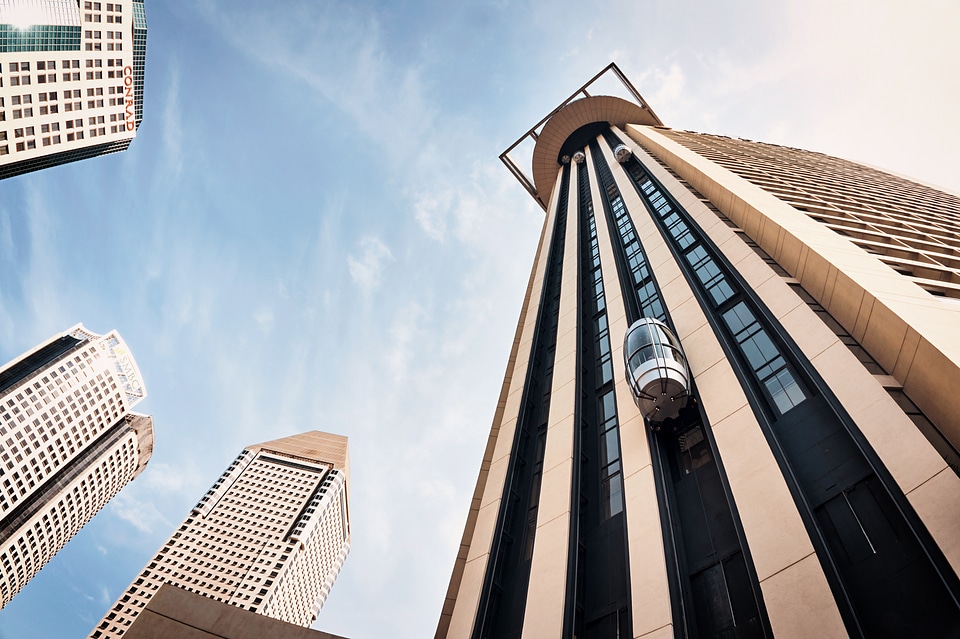 Skyscraper cbd wide