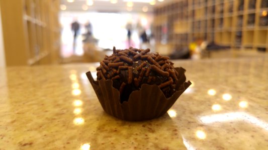Brigadeiro, tarde chuvosa