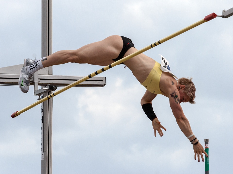 Pole vault sport junior gala mannheim