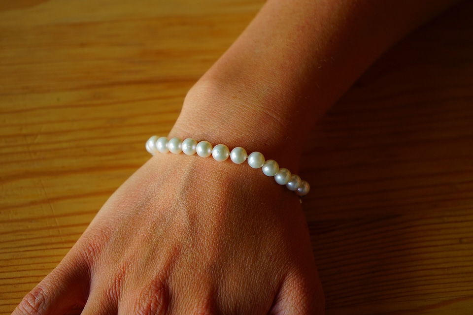 Bracelet beads pearl necklace