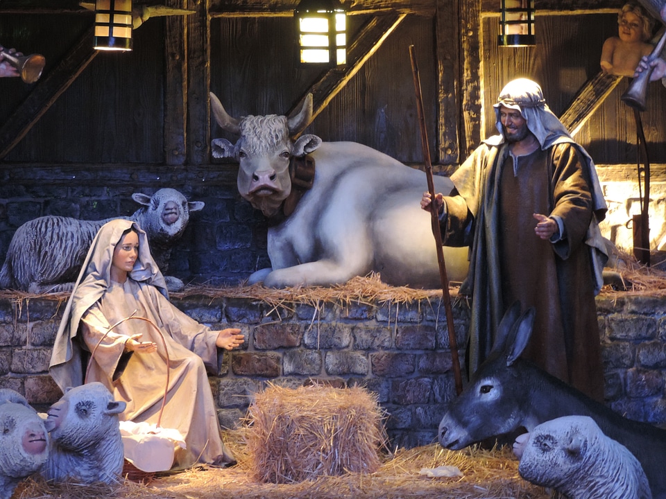 Christ christmas crib figures santos reyes
