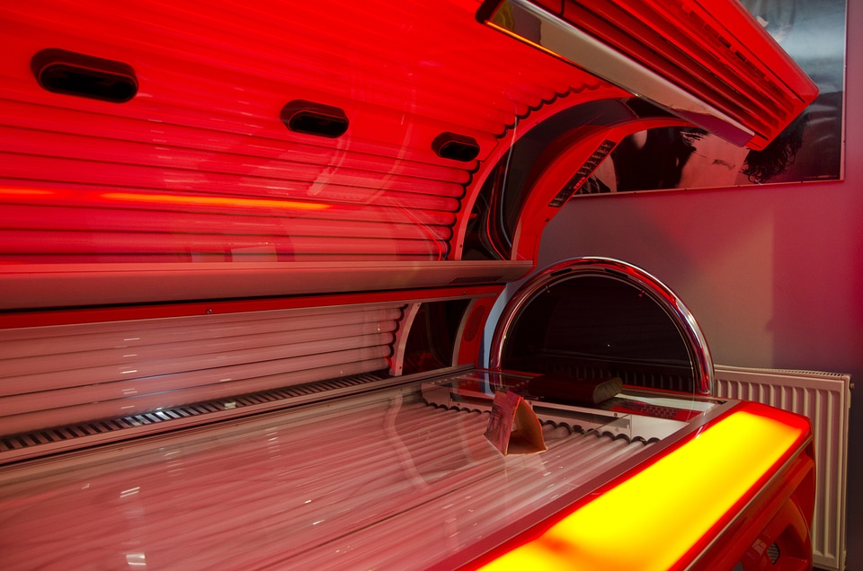Solarium beauty parlor tanning