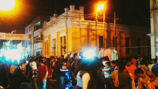 Feria ambulante de la procesión de Luren