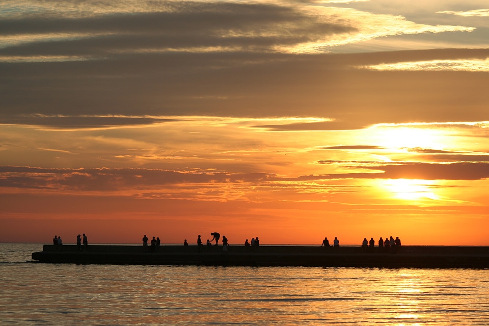 Summer lake ontario