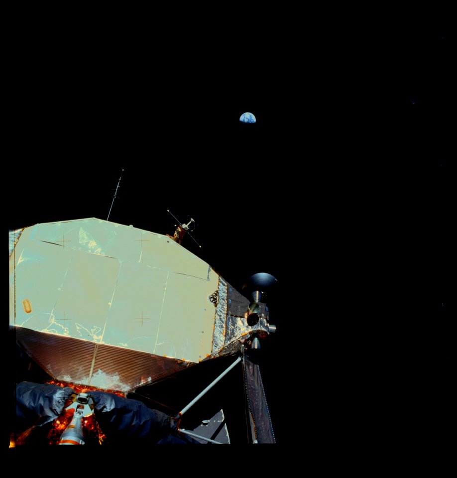 Apollo 11 Lunar Module - CREDIT NASA