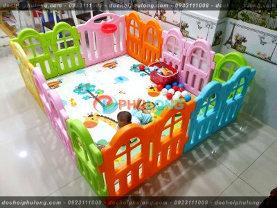 Nhà banh lâu đài PL1512I - Đồ Chơi Phú Long