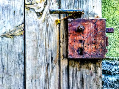 Old lever lock