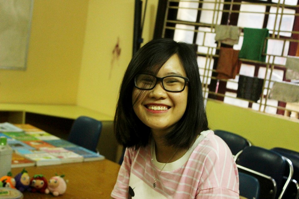 The Model Who Help Me Finish My Work At Nhà Ấm