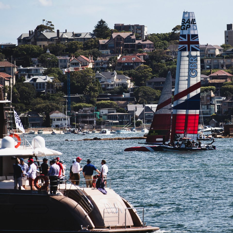 Sydney Sail GP 2019 Day1