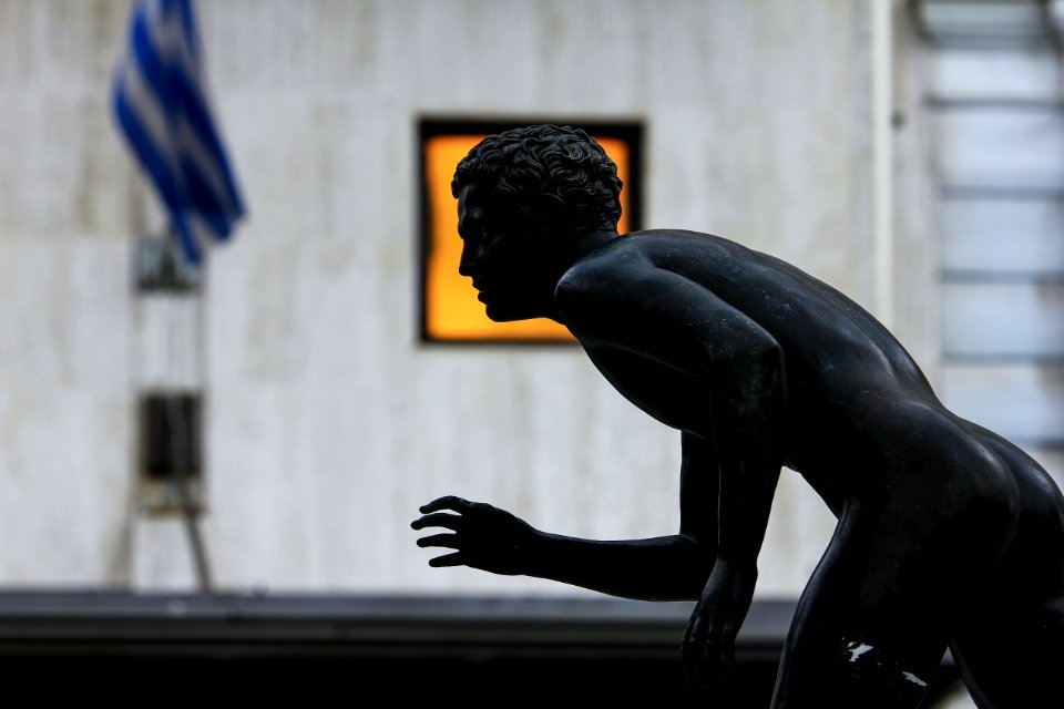 Athens  Statue of an athlete